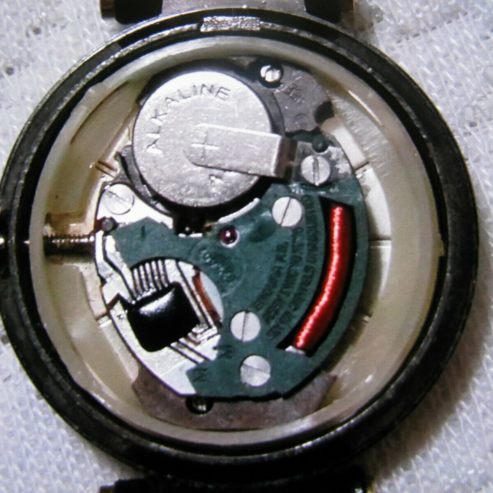 Vintage Christian Dior Paris Watch 2 Tone, Leather - Picture 7 of 7
